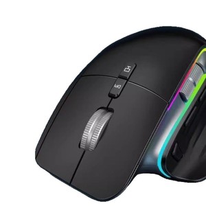 אופטי עכבר אלחוטי הוביל תאורה אחורית 2.4g ממשק עיצוב אנכי עבור יד ימין רב מכשיר 3D עבור מחשבים ניידים - Product Image 4