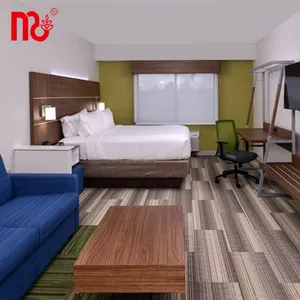 Juegos de dormitorio Panel de cama de madera moderno Madera o metal y más, exportador de madera Venta caliente Ningbo Wt House Hotel Furniture Foshan