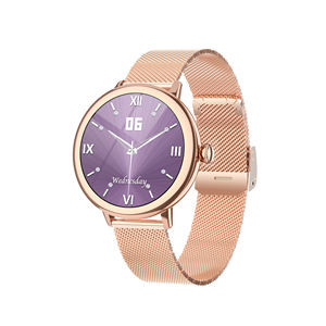 DF LC601A Nuevo Reloj Inteligente con Pantalla AMOLED Pequeña de 1.19 Pulgadas para Damas, Llamadas por BT, Reloj Inteligente de Moda de Alta Gama para Damas - Product Image 1