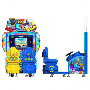 เครื่องแข่งโลหะ2ผู้เล่นแบบเสมือนจริงเกมแข่งรถโลหะแข่งในเมืองแข่งขัน - Product Image 4