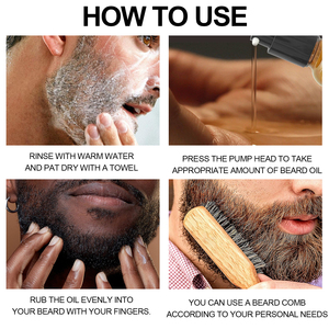 Óleo Hidratante Orgânico para Crescimento de Barba Inspirado no Estilo Amish, Sem Fragrância, Fórmula Natural para Cuidado da Barba Masculina - Product Image 6