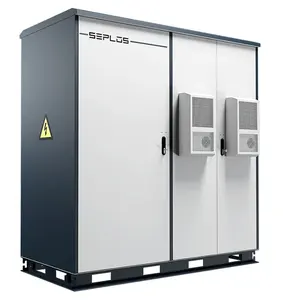 High Voltage 50KW 100KWh Commercial Industrial Cabinet air condition cooling inverter inside Container Solar Energy Storage