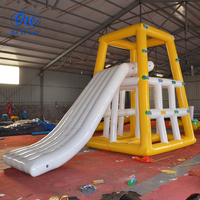 Jouets aquatiques gonflables, balançoires aquatiques, trampolines aquatiques, roues vent-foyer, supports, objets flottants, équipements de parc aquatique
