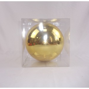 Sfera di Plastica Diametro [Specificare il diametro] 20CM ORO LUCIDO - Product Image 1