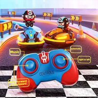 Jeu amusant Rc voiture tamponneuse enfants haute vitesse radiocommande voiture véhicule jouets télécommande course dessin animé RC pare-chocs voiture enfants cadeau