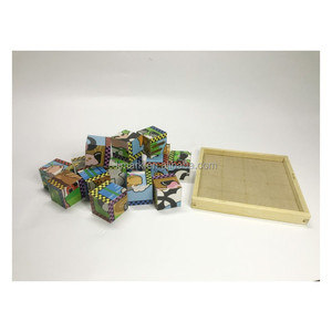 Rompecabezas 3D de Madera TJ MARK - Seis Temas, 16 Piezas, Juguete Educativo Montessori para Edades de 0 a 13+ Años, Certificado CE, Unisex - Product Image 5