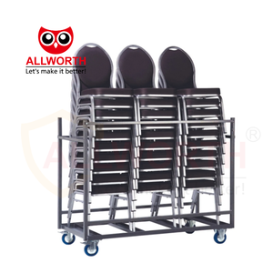Zware Grote Laadcapaciteit Verstelbare Houten Stalen Opvouwbare Stoel Transport Trolley - Product Image 1