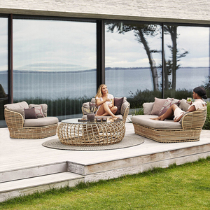 Divano esterno e tavolino <span class=keywords><strong>da</strong></span> caffè Set Patio divano Hotel Villa PE <span class=keywords><strong>Rattan</strong></span> divano cortile impermeabile Set di mobili <span class=keywords><strong>da</strong></span> <span class=keywords><strong>giardino</strong></span> produttore - Product Image 3