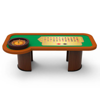 Roulette en bois de qualité supérieure à prix compétitif pour les jeux de hasard, fabriquée par YH Wholesale Factory