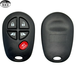 מעטפת מפתח חכם לרכב עם 5 כפתורים, ייצור ישיר מהמפעל, תחליף אוניברסלי למפתח רכב עבור טויוטה - Product Image 2