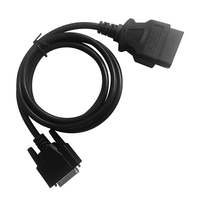 Cable de diagnóstico de coche obd2, escáner de lector de código de error, macho a hembra, de 16 Pines, Producción Profesional de fábrica