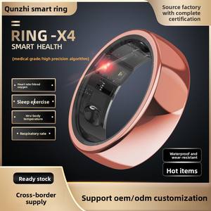 <span class=keywords><strong>Anillo</strong></span> <span class=keywords><strong>inteligente</strong></span> de carga inalámbrica a prueba de agua X4, artículo caliente transfronterizo (nivel <span class=keywords><strong>Oura</strong></span>), Salud Deportiva, frecuencia cardíaca, Control de aplicación corporal - Product Image 5