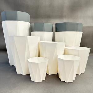 Pot de fleur <span class=keywords><strong>en</strong></span> <span class=keywords><strong>résine</strong></span> de grand diamètre Seau de stockage <span class=keywords><strong>en</strong></span> plastique vert de haute valeur de couleur pour les <span class=keywords><strong>plantes</strong></span> <span class=keywords><strong>en</strong></span> pot épaissies de paradis d'oiseaux - Product Image 3