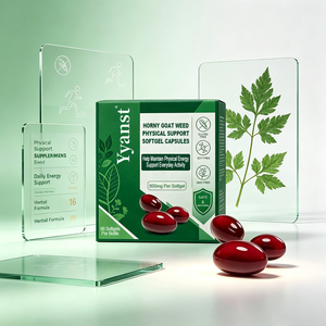 Cápsulas de Gel Suave con Extracto de Hierba de Cabra en Celo 800mg 90 Unidades Suplemento Herbal Natural para Energía y Apoyo Diario para Hombres Sin Gluten - Product Image 3
