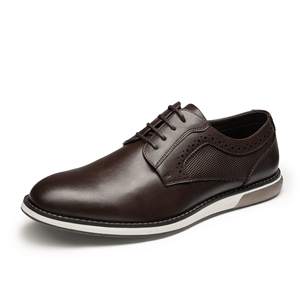 Zapatos Deportivos Casuales para Hombre, Zapatos de Vestir Formales de Negocios, Derby con Punta Redonda, Oxfords GentEdge Crossflex de Microfibra y Malla - Product Image 2