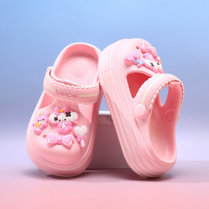Zuecos Mary Jane al por Mayor para Mujeres y Niñas, Antideslizantes, Ligeros, de EVA, Zapatos de Jardín, Sandalias de Plataforma con Dibujos Animados, Pantuflas Lindas para Niñas - Product Image 5