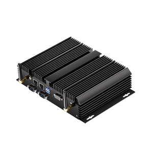 <span class=keywords><strong>Vente</strong></span> flash - PC industriel mini personnalisé Intel Core I5 5500U Dual Core DDR3, <span class=keywords><strong>2</strong></span> ports COM, sans ventilateur, <span class=keywords><strong>OPS</strong></span> 12V, WIFI, HDD, neuf - Product Image 1