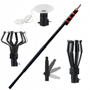 5 في <span class=keywords><strong>1</strong></span> مع عمود تمديد سقف مرتفع كوب شفط مصباح تغيير - Product Image 1