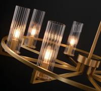 Lustre suspendu en verre de Murano de qualité supérieure, style moderne et luxueux, vente chaude, décoration d'hôtel américain, éclairage pour hôtels
