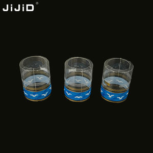 कांच की तेल की बोतलों के लिए JIJID पीवीसी पालतू हीट श्रिंक बैंड, कैप्स जार टॉप फुल सीलबंद, वाटरप्रूफ माउथ कैप सीलिंग हीट श्रिंक बैग - Product Image 5