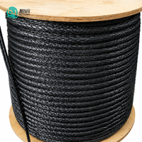 Corde en polyéthylène à très haut poids moléculaire Boyuan, 100% UHMWPE, 10 mm, corde statique flottante pour la navigation, fournitures marines