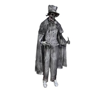 <strong>2025</strong> New <strong>Halloween</strong> Wholesale Haunted 72 Inch Horror Reality Skeleton Gentleman Outdoor Indoor <strong>Animatronic</strong> Decoration - Product Image 1