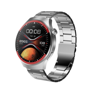 أحدث ساعة ذكية لعام 2026 بشاشة دائرية 1.52 بوصة عالية الدقة، مقاومة للماء، مع قياس معدل ضربات القلب واتصال بلوتوث، تأتي مع حزامين - Product Image 4