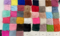 Pompons en fausse fourrure de lapin de 5 cm personnalisables en gros, ornements en boules de pompons doux et duveteux pour la décoration de sacs