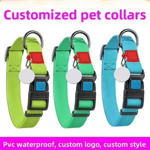 HY <span class=keywords><strong>2026</strong></span> Nuevo <span class=keywords><strong>Collar</strong></span> para Perro y Gato de Liberación Rápida, Diseño Moderno, Lujoso y Elegante, Impermeable, de Algodón Ajustable - Product Image 3