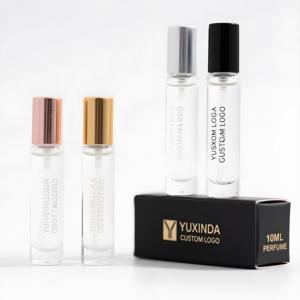 사용자 정의 3ml 5ml 10ml 휴대용 샘플 테스터 바이알향수 스프레이 미니 병 블랙 골드 실버 뚜껑과 유리 - Product Image 2