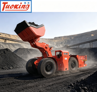 TuoXing Chargeuse minière souterraine électrique à émissions ultra-faibles 110 kW 4x4 4 m³ Zéro émission