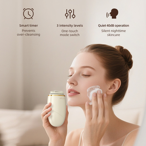 Cepillo de Limpieza <span class=keywords><strong>Facial</strong></span> de Doble Extremo, Dispositivo de Belleza para Uso Doméstico para una Limpieza Profunda y Masaje Lifting, Impermeable y Recargable - Product Image 3