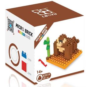 Serie de 24 Animales, Rana, Poke, MikeWazowski, JamesP Sullivan, Pájaro, Nano, Juguete Educativo DIY, Bloques de Construcción, Juguetes de Plástico - Product Image 5