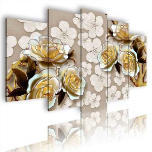 Pintura de Orquídeas, Decoración Moderna para Pared, Cuadro Abstracto al Óleo de Paisaje Natural, Imagen Decorativa para Dormitorio, Arte en Lienzo - Product Image 3