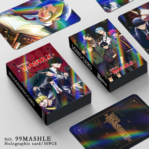 38 Diseños, 30 Piezas por Bolsa, Tarjetas Lomo Personalizadas de Anime, Tarjetas Fotográficas Holográficas, Luffy, <span class=keywords><strong>Ganyu</strong></span>, Tarjetas de Juego de Dibujos Animados Láser, Paquete de Regalo - Product Image 3