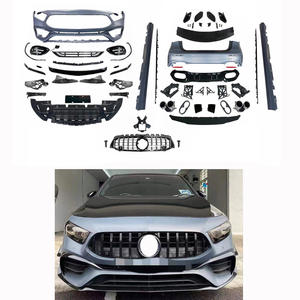 W177 <span class=keywords><strong>classe</strong></span> <span class=keywords><strong>A</strong></span> pare-chocs avant jupes latérales calandre diffuseur arrière lèvre arrière mise à niveau <span class=keywords><strong>AMG</strong></span> <span class=keywords><strong>35</strong></span> 45 kit carrosserie pour <span class=keywords><strong>Mercedes</strong></span> Benz - Product Image 1