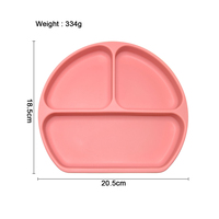 Offre Spéciale : Ensemble repas bébé en silicone sans BPA, qualité alimentaire, assiette à succion pour tout-petits et enfants