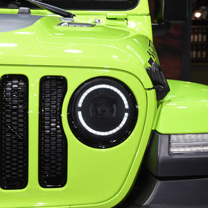 Conjunto de lámpara de cabeza de coche de nuevo estilo <span class=keywords><strong>modificado</strong></span> para <span class=keywords><strong>Jeep</strong></span> Wrangler 2018-2024 accesorios de lente de proyector de faro automático LED de alta calidad - Product Image 4