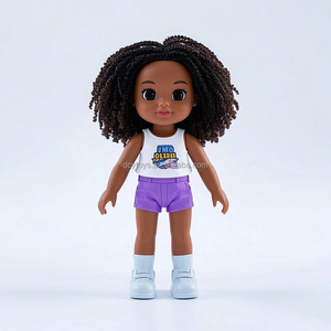 10 Inch Plastic Baby Fashion Doll with Long Hair Lifestyle Collection Toy for Children CE Certified Promotional Gift