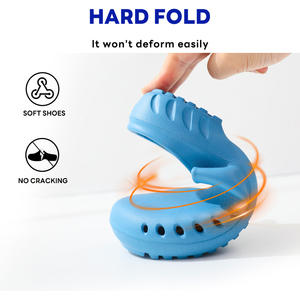 Sandal Clog <span class=keywords><strong>EVA</strong></span> Tahan Lama, Bernapas, Nyaman, Lembut, Dapat Disterilkan, Anti-Selip, Sepatu Kerja Bersih untuk Laboratorium, Ruang Bersih, Dalam & Luar Ruangan - Product Image 4