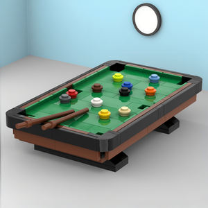 Mini blocs de construction originaux Table de billard MOC assemblé bricolage Piano décoration modélisation <span class=keywords><strong>cadeau</strong></span> d'anniversaire garçons et filles petits jouets - Product Image 4