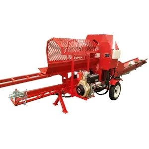 Chainsaw Log Splitter 30 ton Wood Processor Electric Wood Splitter with lifting Wood Cutter High Cost-effective