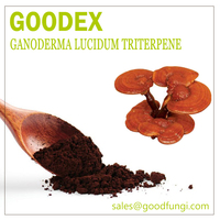 Extrait de Ganoderma Lucidum en poudre, 30% de polysaccharides, 2% de triterpènes, extrait de champignon Reishi en vrac, fourni par l'usine