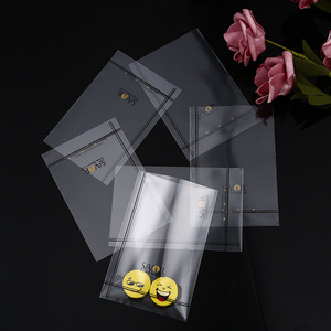 LDPE Food Grade Clear Plastic Flat Open Bottom Poly <b>Bags</b> Transparent <b>Bread</b> Packaging <b>Bag</b> - Product Image 2