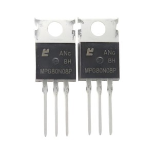ทรานซิสเตอร์มอสเฟท80N08 MPG80N08P MPG80N08 N Channel พลังงาน80V 80A TO220ต่ำ RDS (เปิด) สำหรับตัวควบคุม EV - Product Image 1