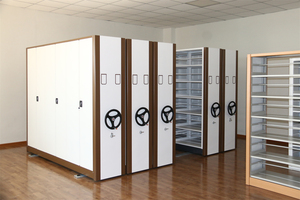 Gran oferta Masyounger, muebles de oficina de acero tradicional, biblioteca, escuela, estante masivo móvil, Manual, <span class=keywords><strong>archivo</strong></span> compacto - Product Image 2