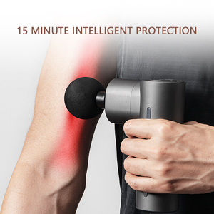 Profession elle 6-Kopf-tragbare heiße kalte elektrische Massage pistole Hochleistungs-bürstenloser Motor Tiefen gewebe Körper muskel rehabilitation - Product Image 6