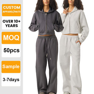 เสื้อแจ็คเก็ตสเวตเชิ้ตแบบมีซิปทรงโอเวอร์ไซส์พรีเมียม ผ้าหนา ปักลายตามสั่ง แบบไล่เฉดสี - Product Image 1