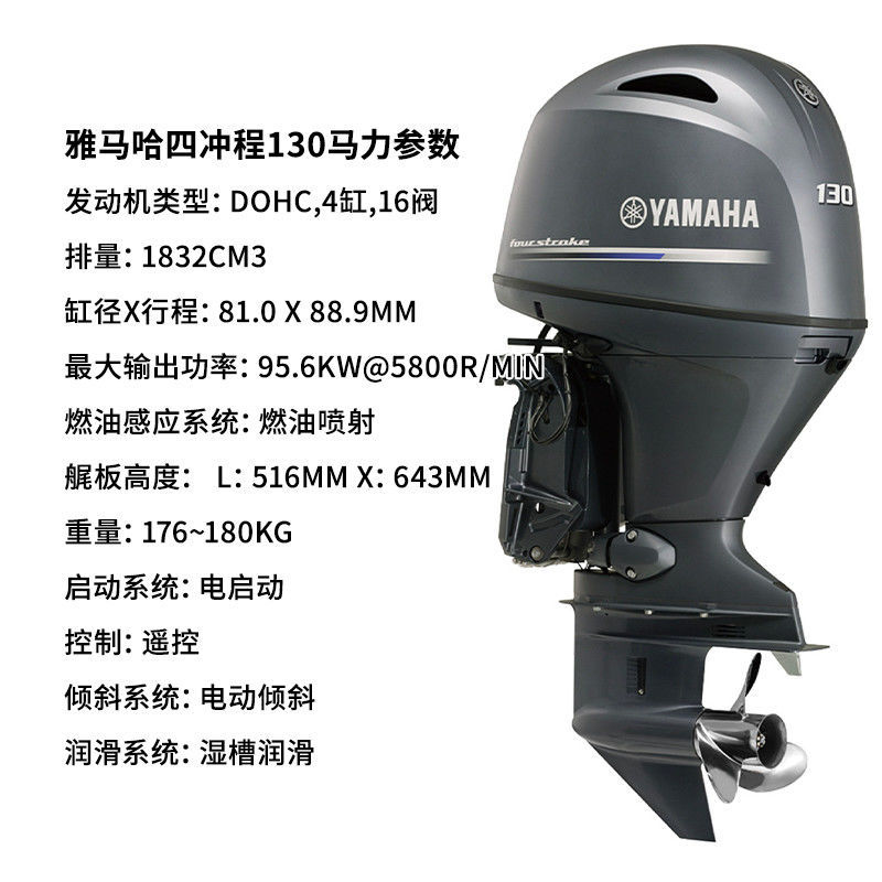 เครื่องยนต์สี่จังหวะ 130 แรงม้า ด้านหน้า 7491111