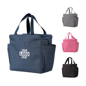 Bolsa de Almuerzo Aislada Reutilizable de Oxford y Papel de Aluminio, Regalo Promocional para Mujeres y Hombres, Bolsa Refrigerante para el Trabajo o la Escuela - Product Image 1